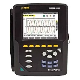 AEMC 8333 PowerPadIII Power Quality Analyzer Kit