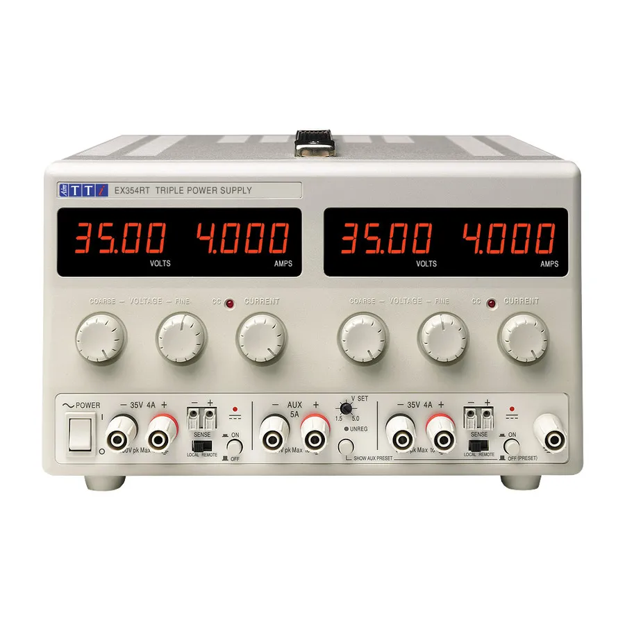 Aim TTi EX354RT Triple Output DC Power Supply