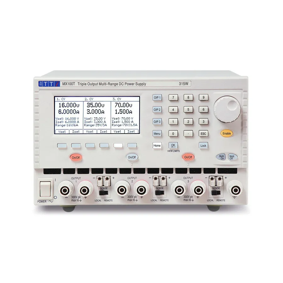 Aim TTi MX100T Triple Output DC Power Supply