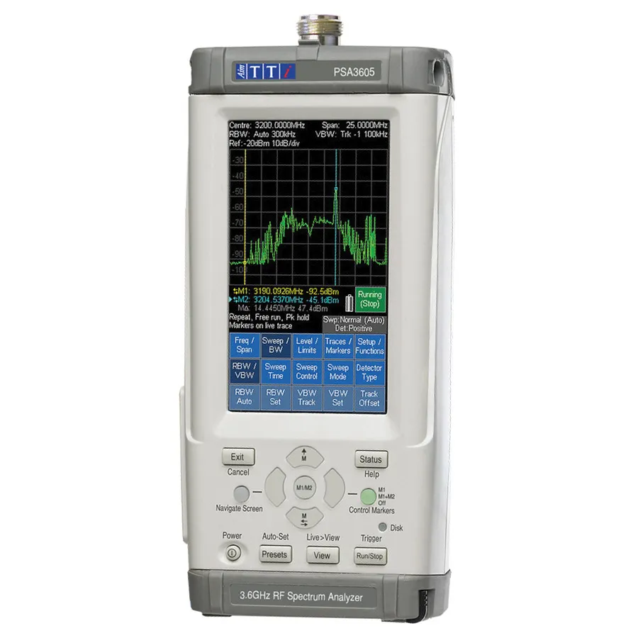 Aim TTi PSA3605USC Handheld RF Spectrum Analyzer