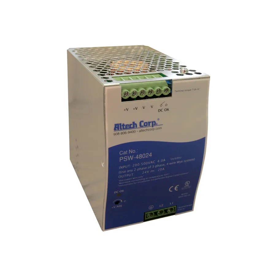 Altech PSW-48024 DIN Rail Power Supply