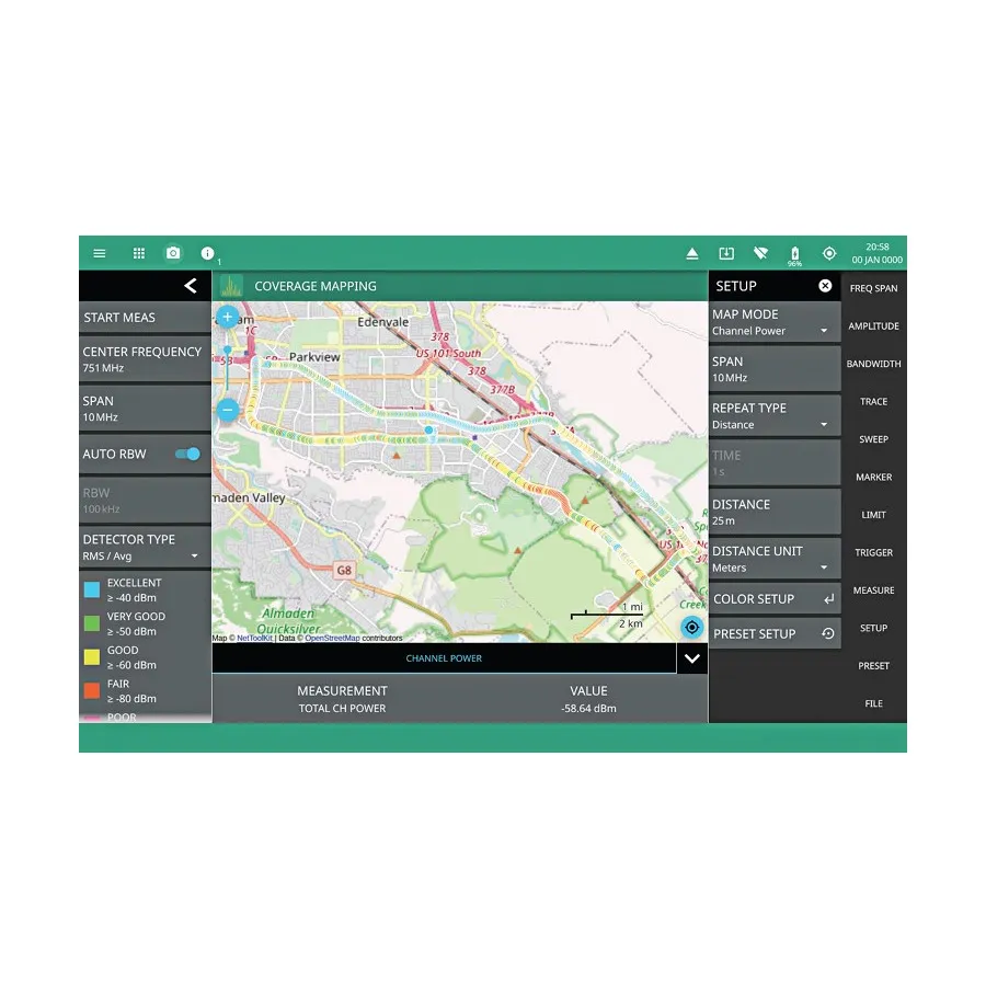 Anritsu MS2070A-3431 Coverage Mapping Software Upgrade