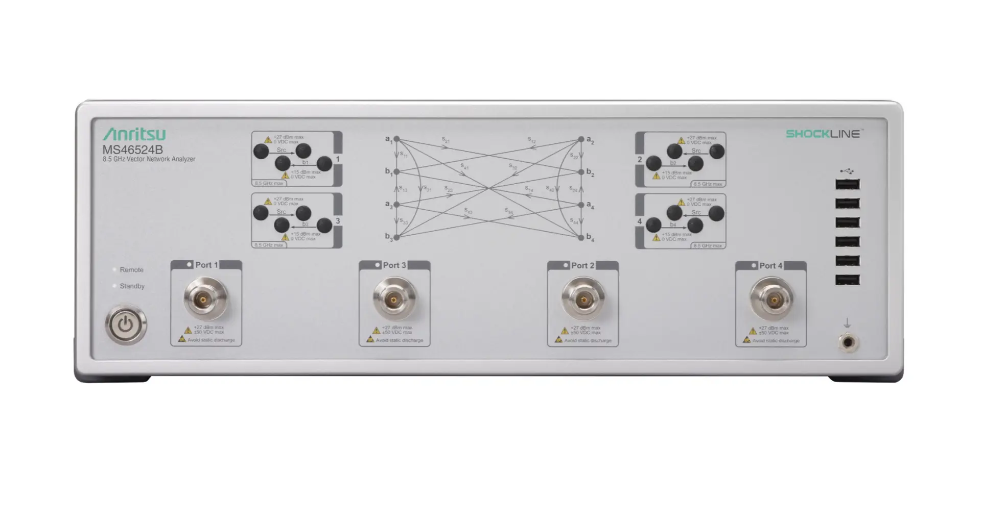 Anritsu MS46524B 4-Port Vector Network Analyzer