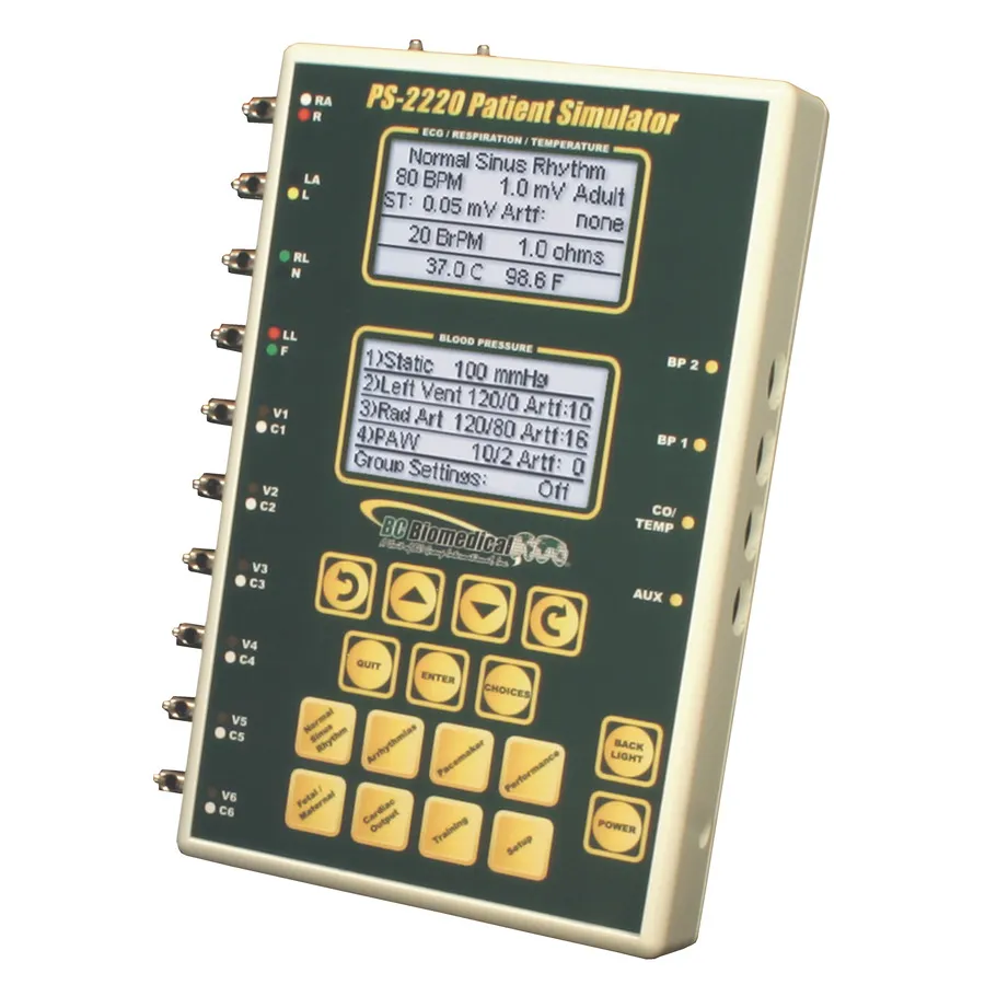 BC Biomedical PS-2220 Multi-Parameter Patient Simulator