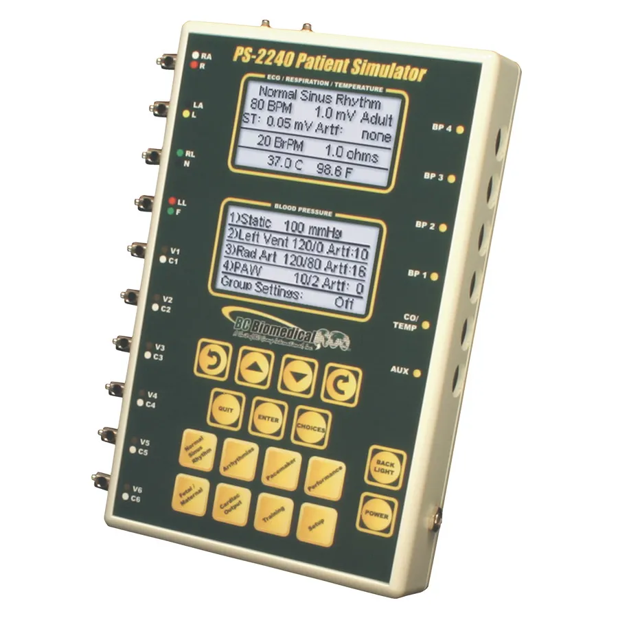 BC Biomedical PS-2240 Multi-Parameter Patient Simulator