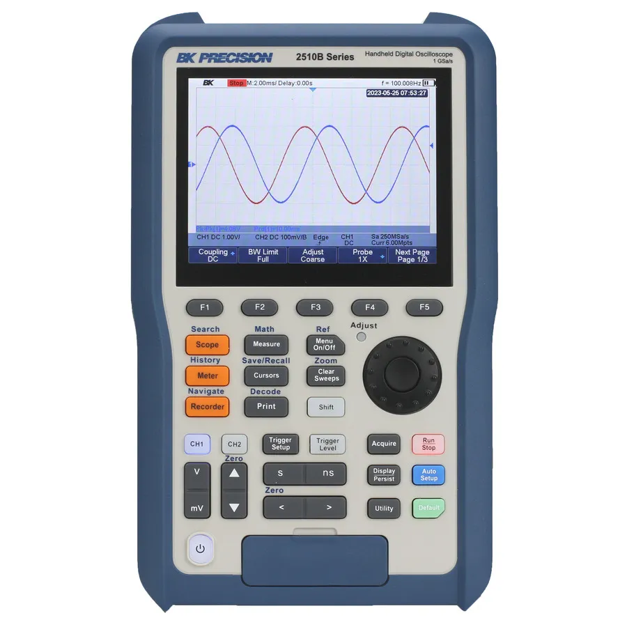 B&K Precision 2516B Handheld Digital Storage Oscilloscope