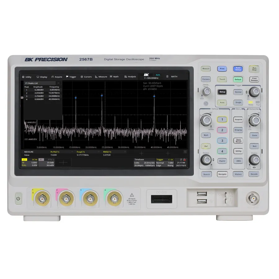 B&K Precision 2567B Digital Storage Oscilloscope