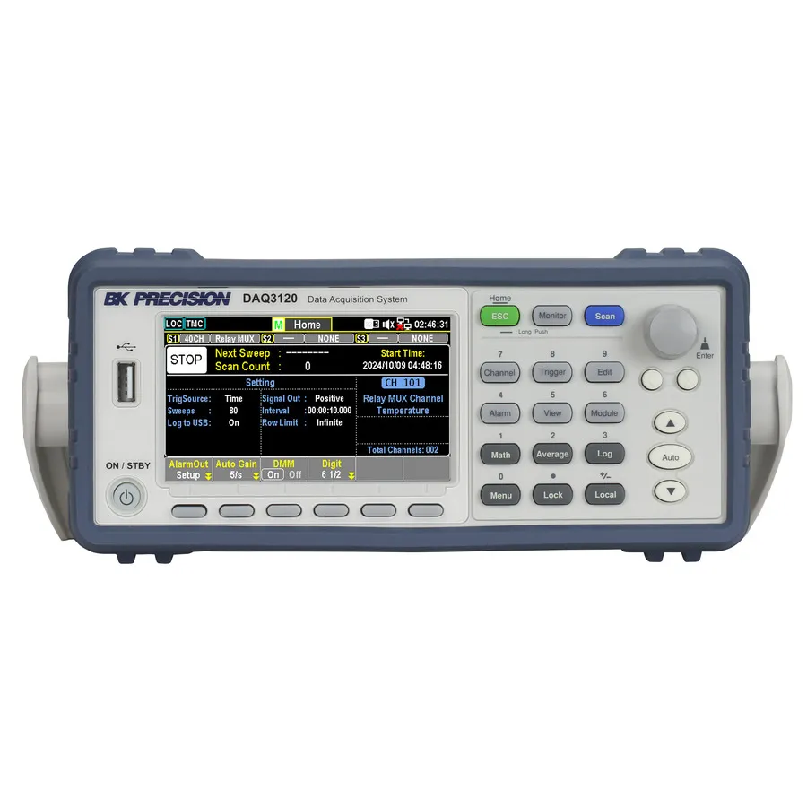 B&K Precision DAQ3120 Benchtop Data Acquisition System