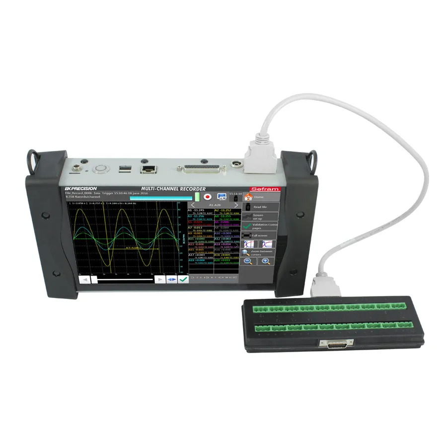 B&K Precision DAS240-BAT Portable Multi-Channel Data Recorder