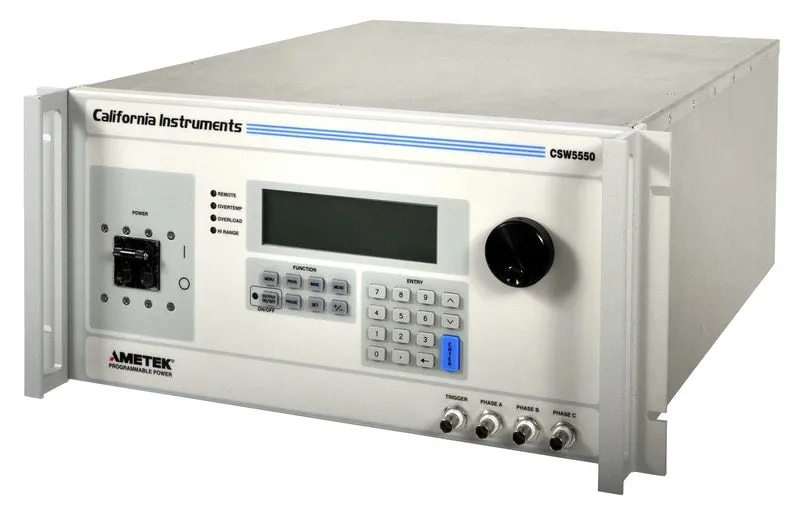 California Inst CSW5550-208 AC/DC Power Source