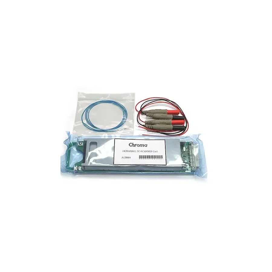 Chroma A120004 10 Channel Multi-Point TC Scanner Card