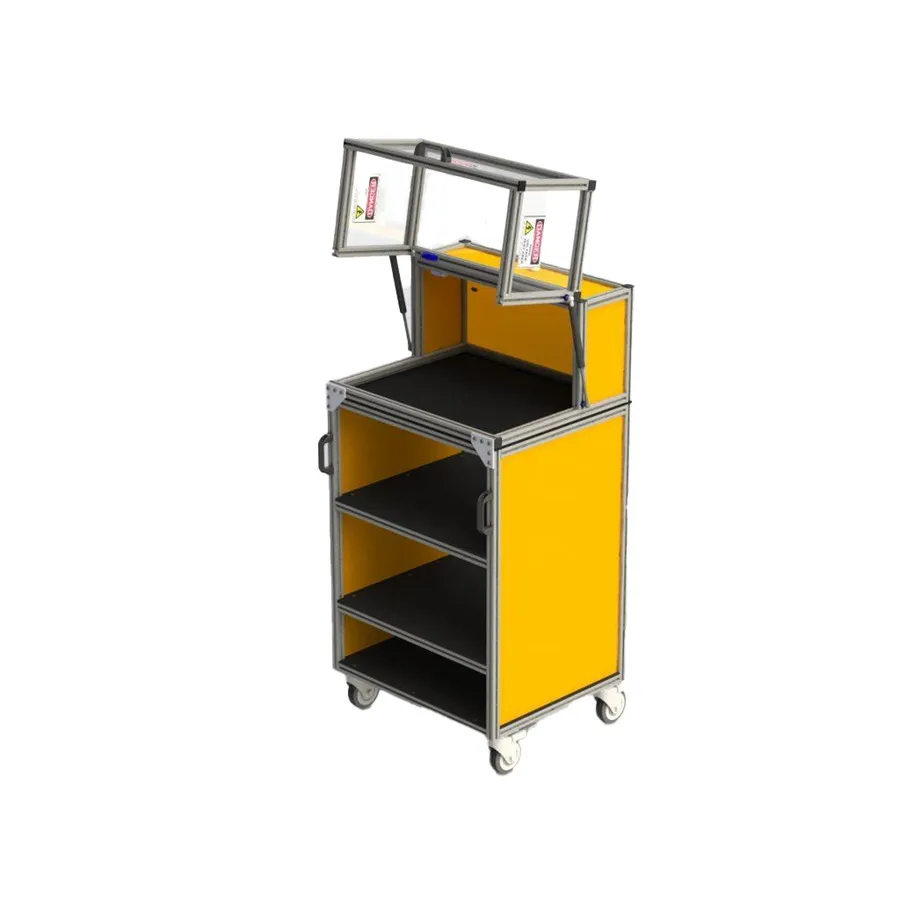 Cortek SE-2420CT HiPot Safety Enclosure with Cart