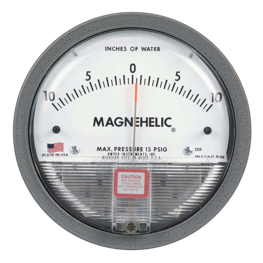Dwyer 2001 Differential Pressure Gauge