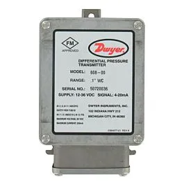 Dwyer Instruments 608-10B Differential Pressure Transmitter