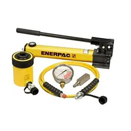 Enerpac SCH202H Hollow Hydraulic Cylinder and Hand Pump Set