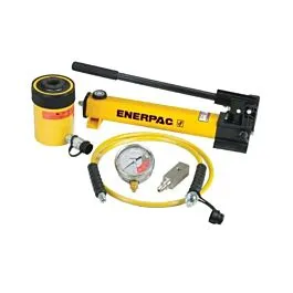 Enerpac SCH302H Hollow Hydraulic Cylinder and Hand Pump Set