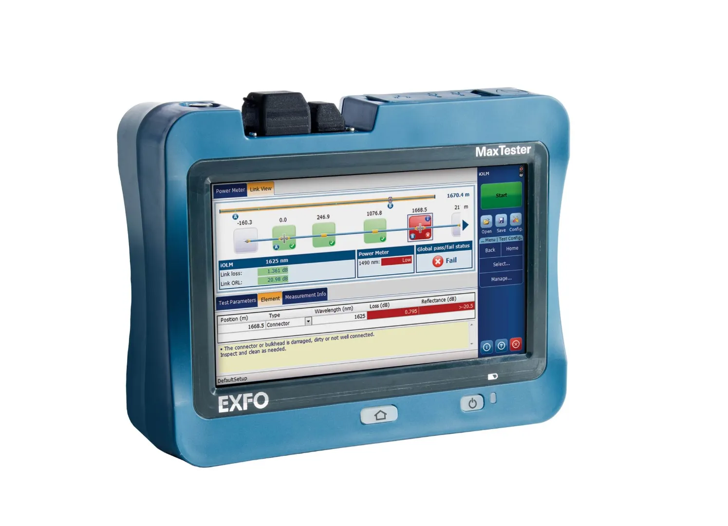 EXFO MAX-730C-SM6 OTDR