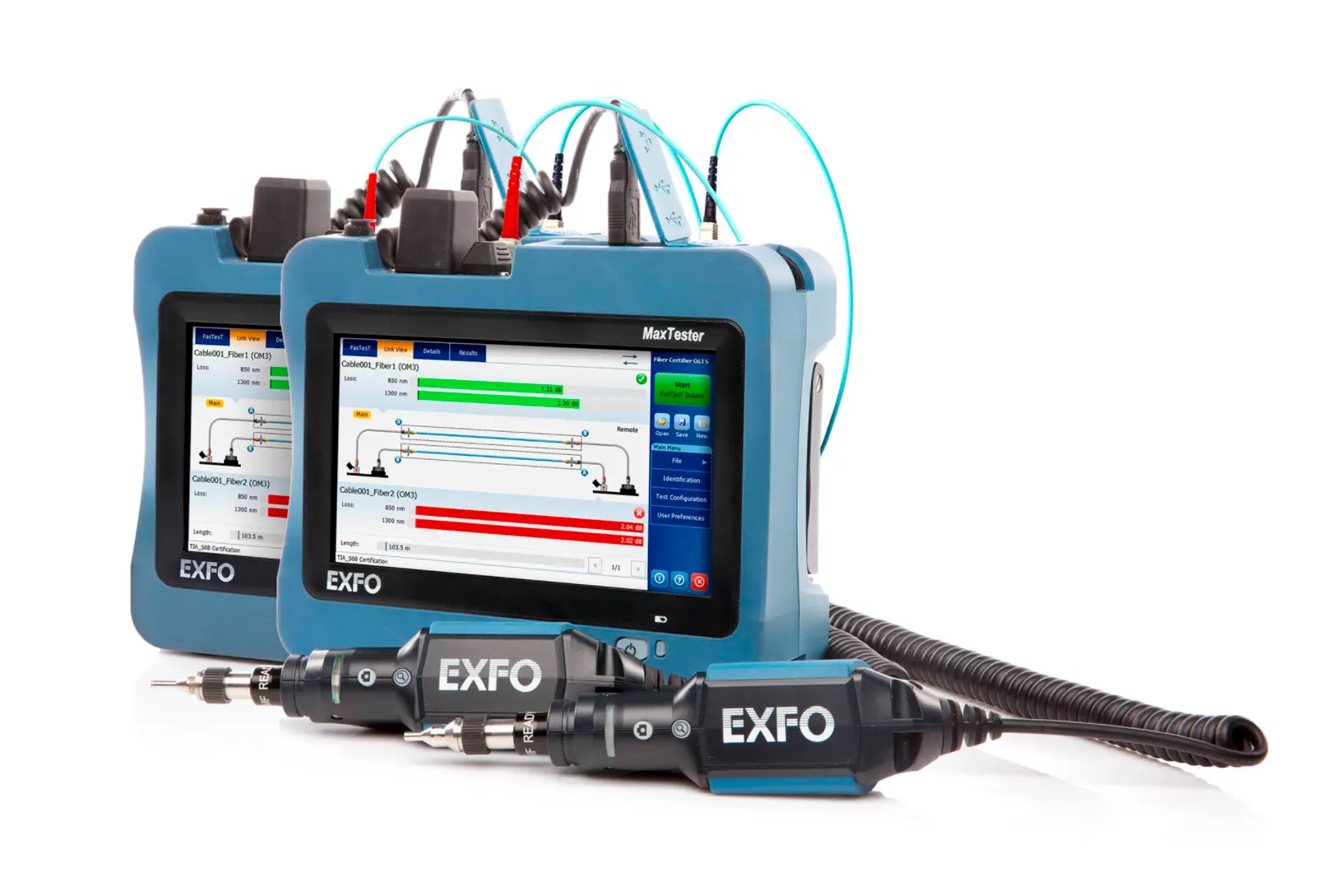 EXFO MAX-945P-SM1-XX Fiber Certifier