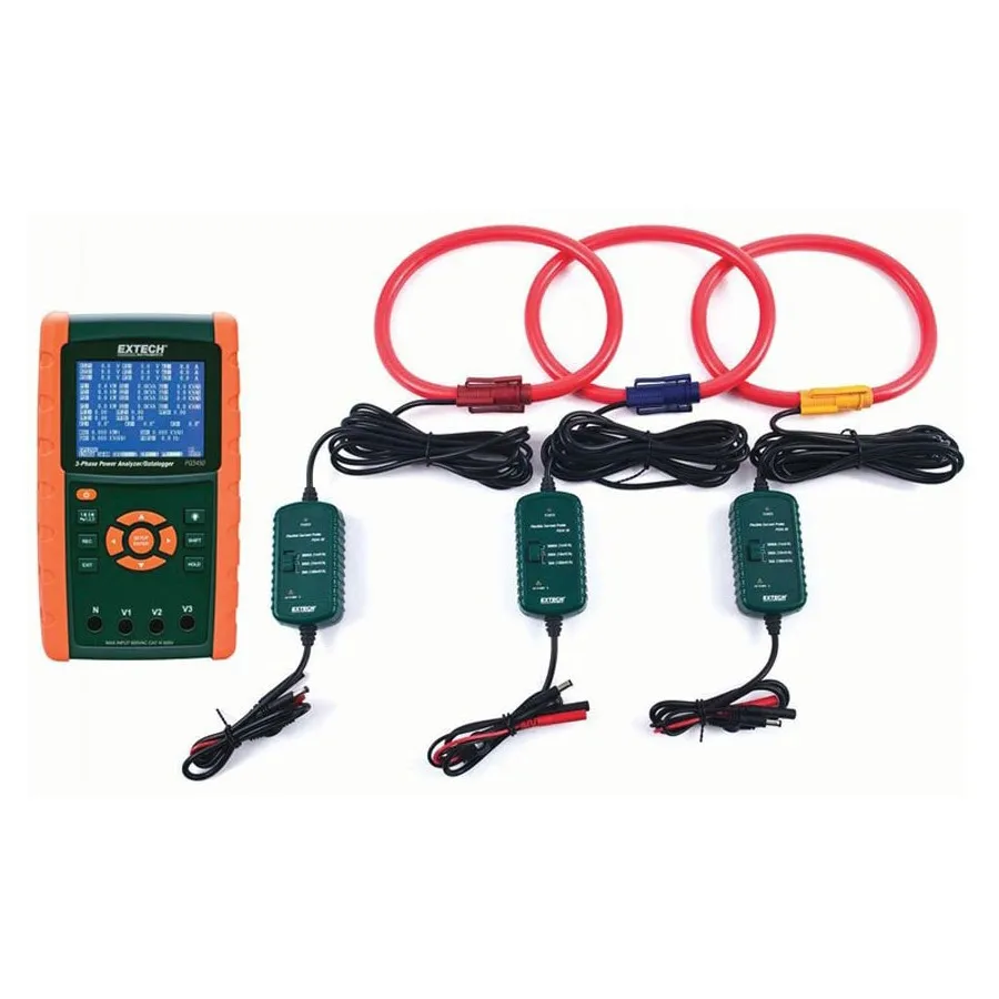 Extech PQ3450-30 Power Analyzer/Datalogger Kit