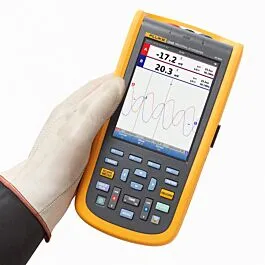Fluke 124B/NA ScopeMeter Handheld Oscilloscope