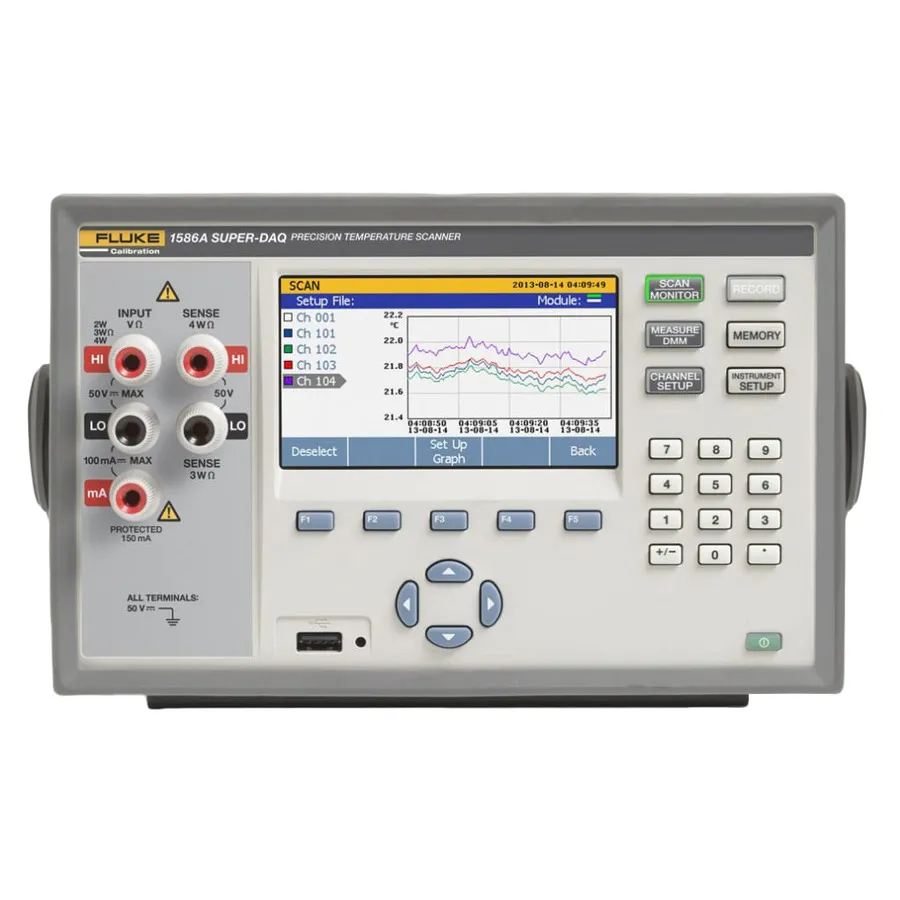 Fluke 1586A/2DS 120 Super-DAQ