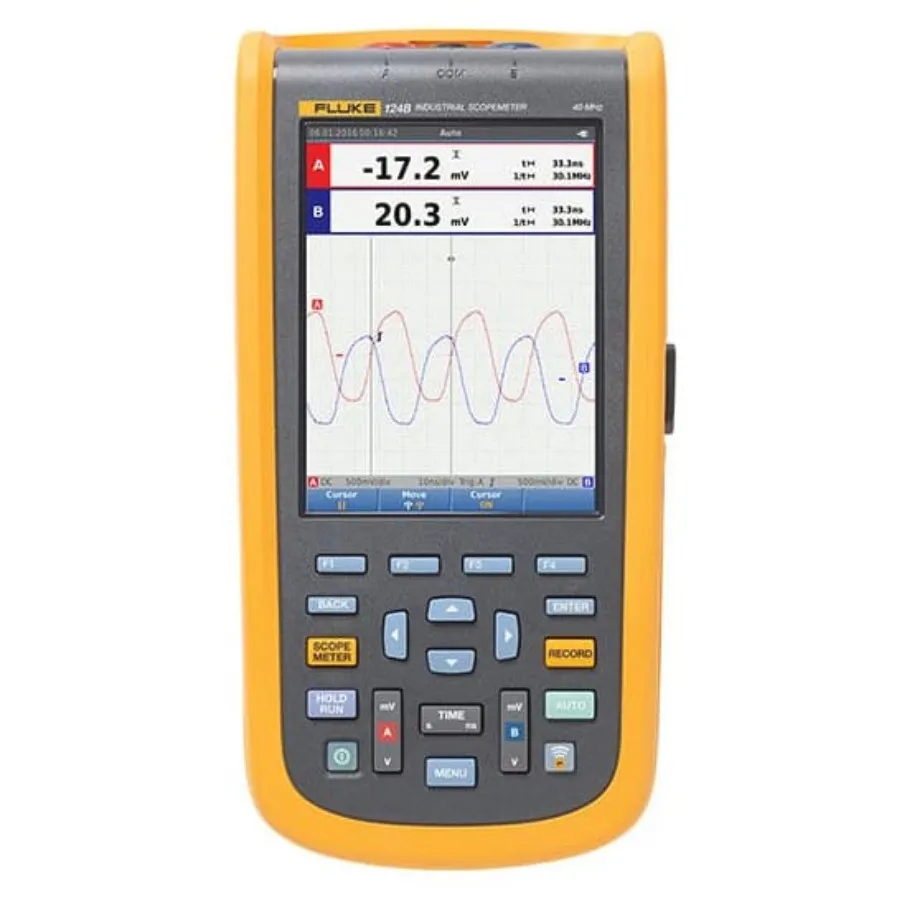 Fluke FLUKE-124B/INT/S Industrial ScopeMeter