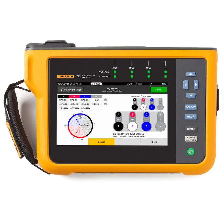 Fluke FLUKE-1773/BASIC Power Quality Analyzer