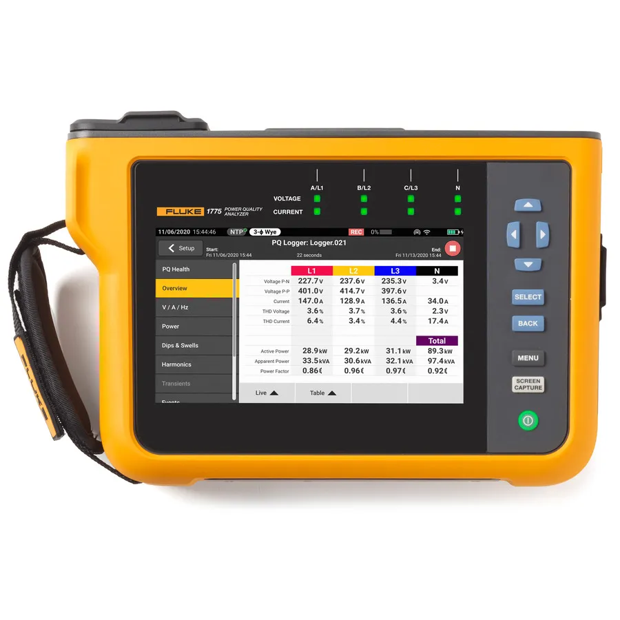 Fluke FLUKE-1775 Power Quality Analyzer