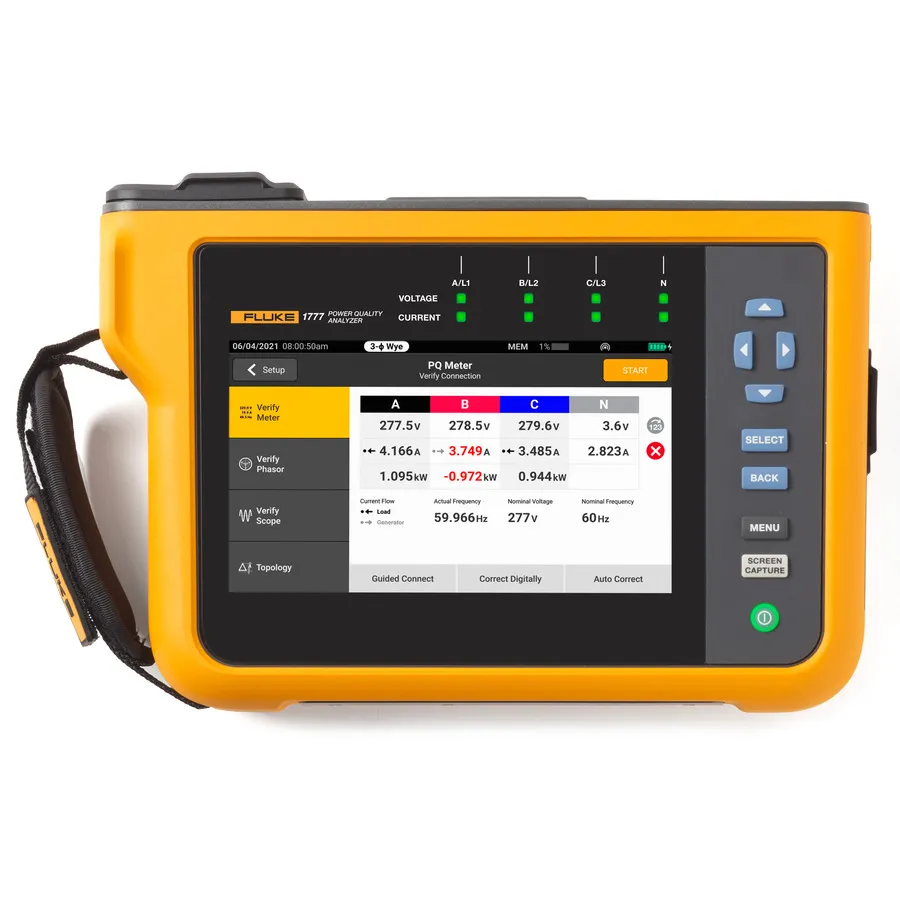 Fluke FLUKE-1777 Power Quality Analyzer