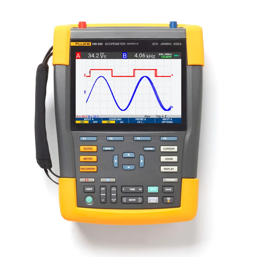 Fluke 190-202-III Handheld Oscilloscope
