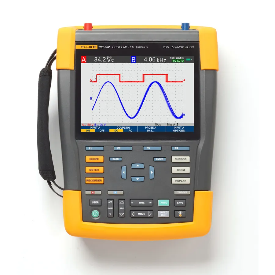 Fluke 190-502-III Handheld Oscilloscope