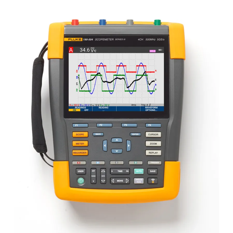 Fluke 190-504-III Handheld Oscilloscope