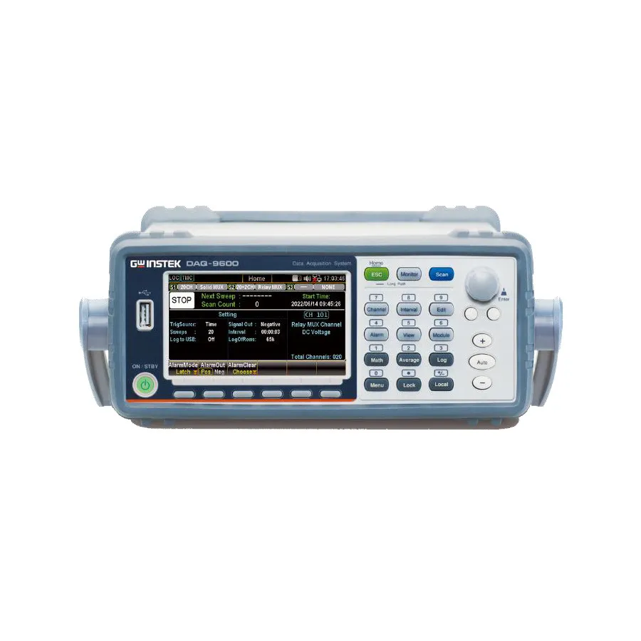 GW Instek DAQ-9600G Data Acquisition System Mainframe