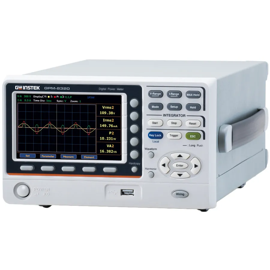 GW Instek GPM-8320 (GPIB+DA12) Digital AC Power Meter
