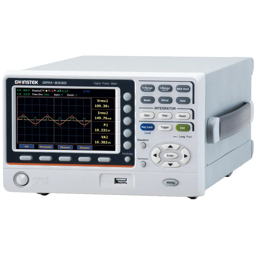 GW Instek GPM-8330 (GPIB+DA12) Digital Power Meter