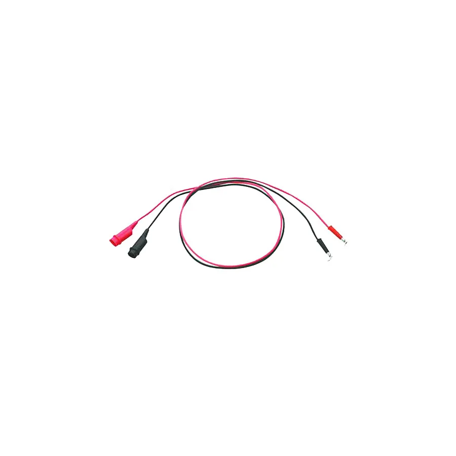 GW Instek GTL-104A Test Lead, U-type to Alligator, 10A, 1m
