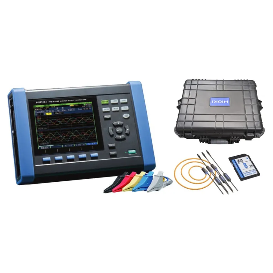 Hioki PQ3100-04/6000-4in KIT Power Quality Analyzer Kit