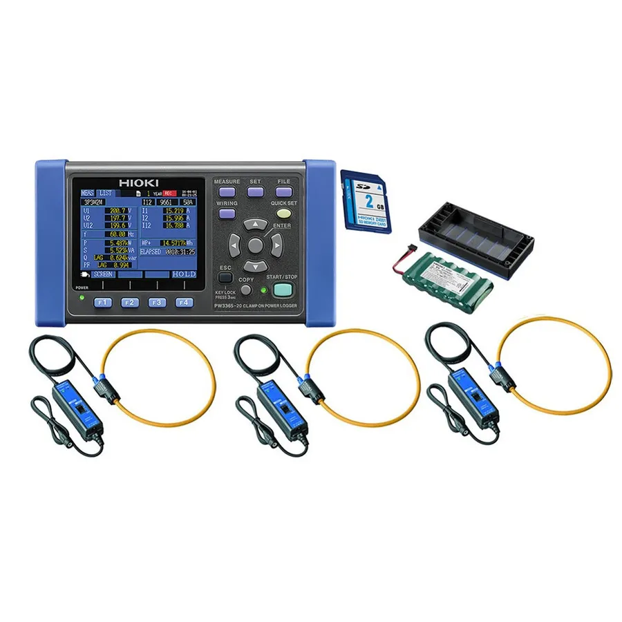 Hioki PW3365-20/5000Pro KIT Power Logger