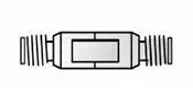 Keysight 11901B 2.4 mm to 3.5 mm Adapter