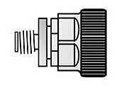 Keysight 11902B 2.4 mm to APC-7 RF Adapter