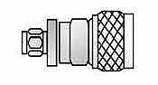 Keysight 11903A 2.4 mm to Type-N Male Adapter