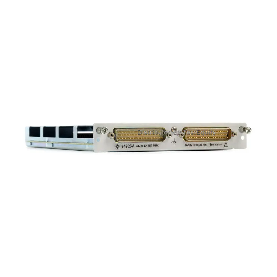 Keysight 34925A 40/80-Channel Optically Isolated FET Multiplexer