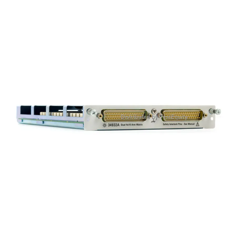 Keysight 34932A Dual 4x16 Armature Matrix