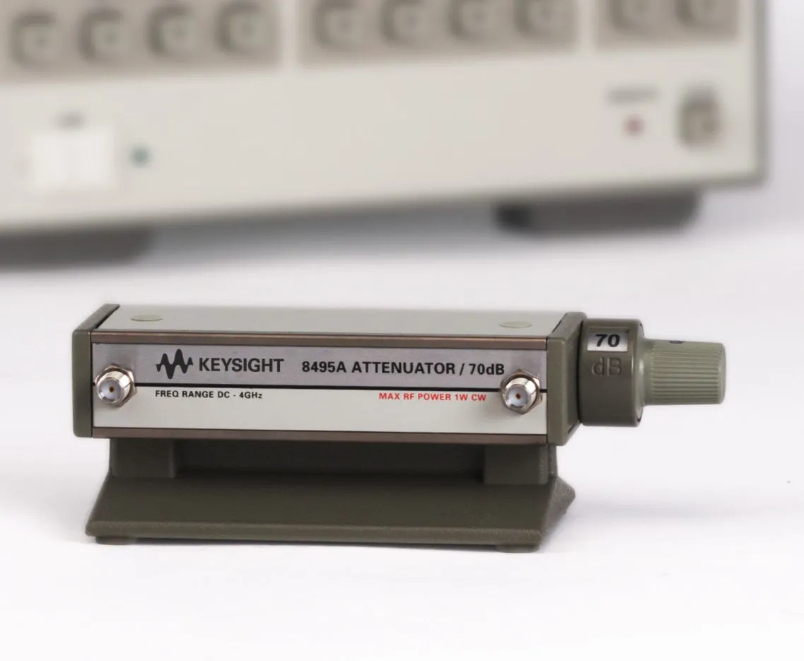 Keysight 8495A Manual Step Attenuator