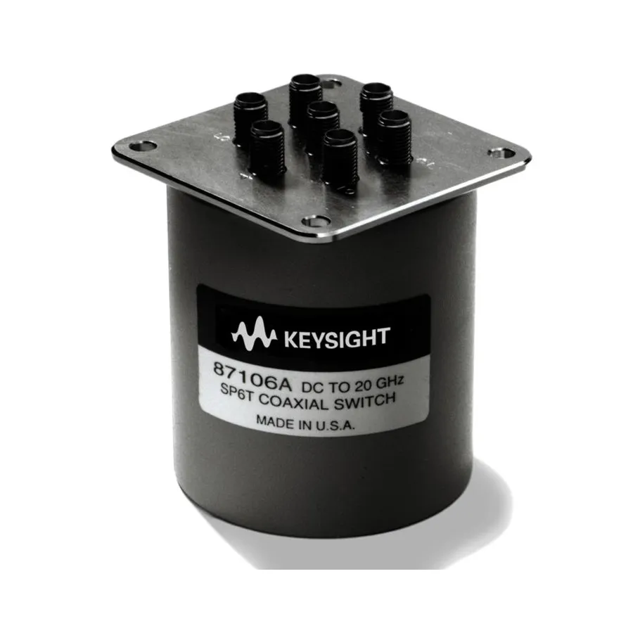 Keysight 87106A/T24/161 Multiport Coaxial Switch