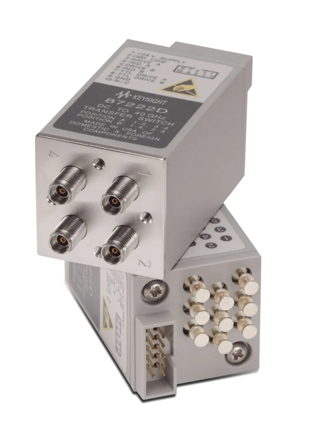 Keysight 87222D Coaxial Transfer Switch
