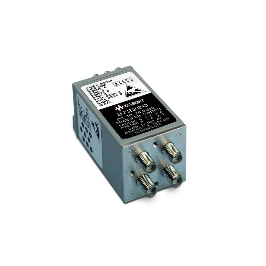 Keysight 87222D/161 Coaxial Transfer Switch