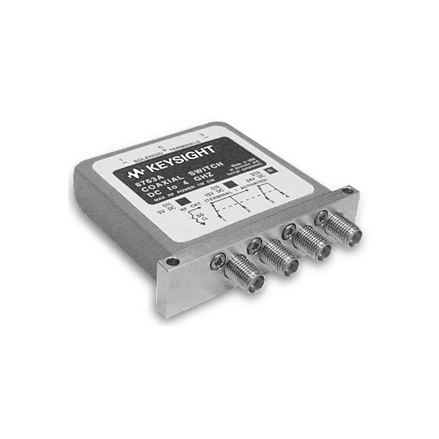 Keysight 8763A/T24 Coaxial Switch