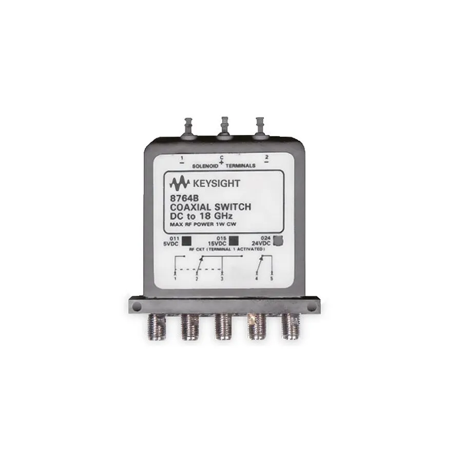 Keysight 8764B/T24 Coaxial Switch