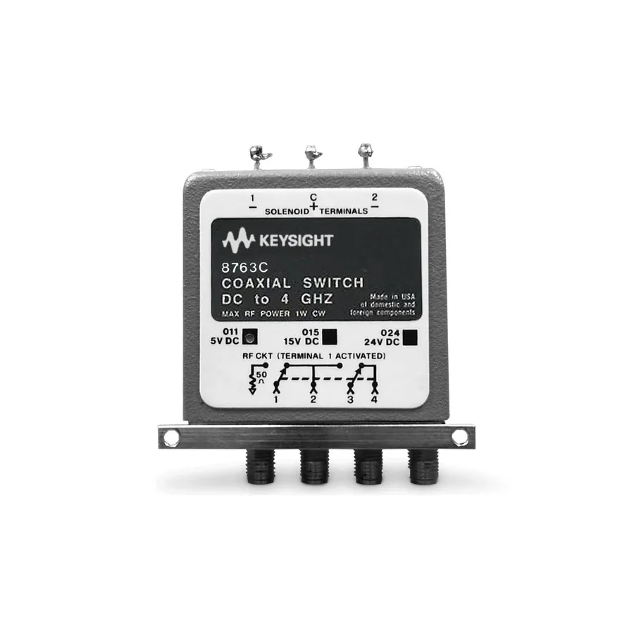Keysight 8764C/024 5-Port Coaxial Switch